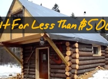 Log Cabin Built For Under $500