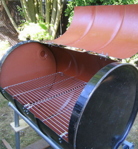 Drum grill