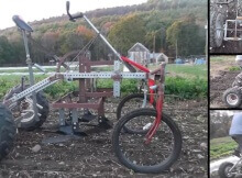 TRACTOR AND A CYCLE